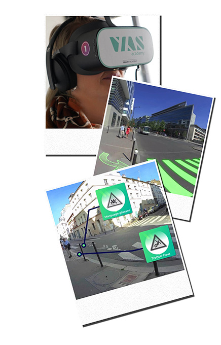 Sensibilisering VR - voetgangers